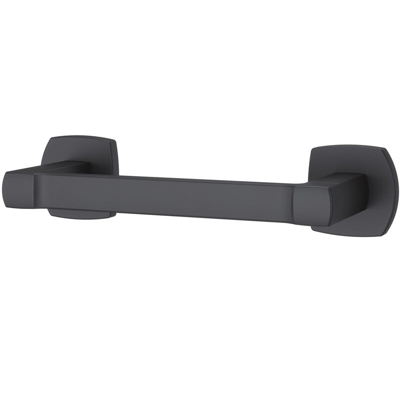 Pfister Deckard Wall Mounted Toilet Paper Holder Matte Black BPHDA1B